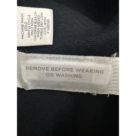 Ann Taylor LOFT Polyester Spandex Dark Navy Blue Pencil Midi Skirt Size M - Picture 9 of 10